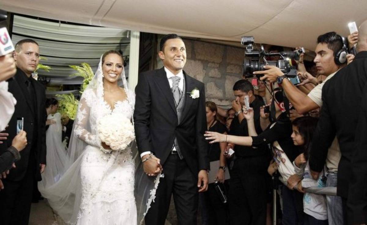 VIDEO: Así fue la espectacular boda de Keylor Navas y Andrea Salas