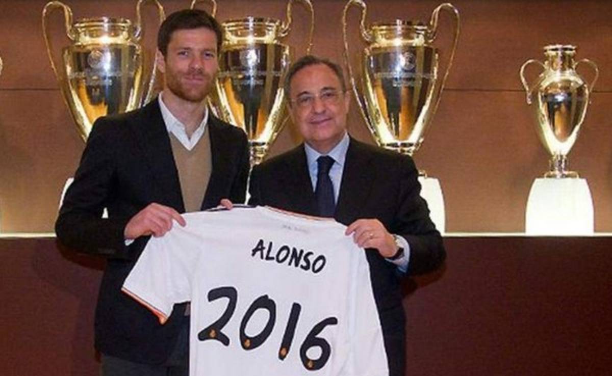 Florentino Pérez: 'Xabi Alonso se fue porque lo pidió él'