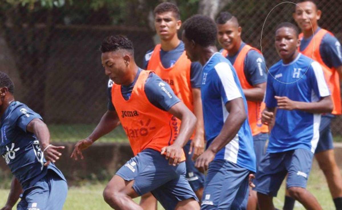 El hijo de 'Tyson' Núñez entrena con la Sub-23 de Honduras