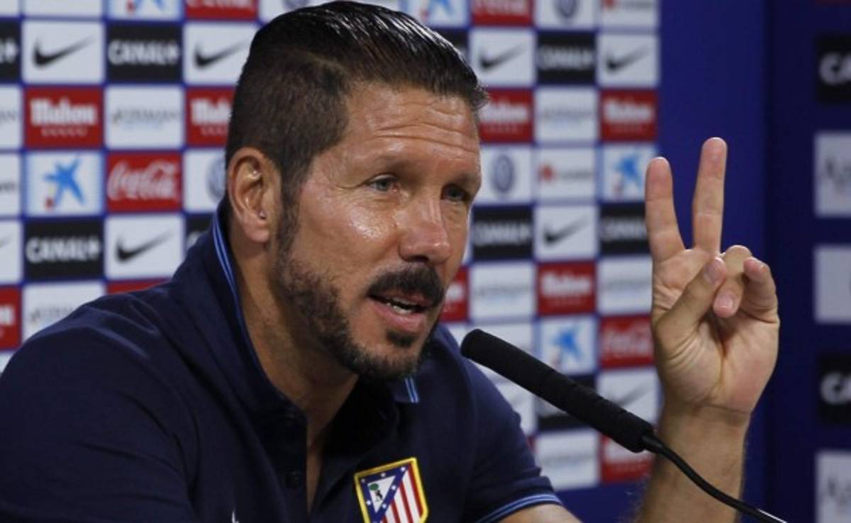 Diego Simeone llegó a 100 partidos como técnico del Atlético