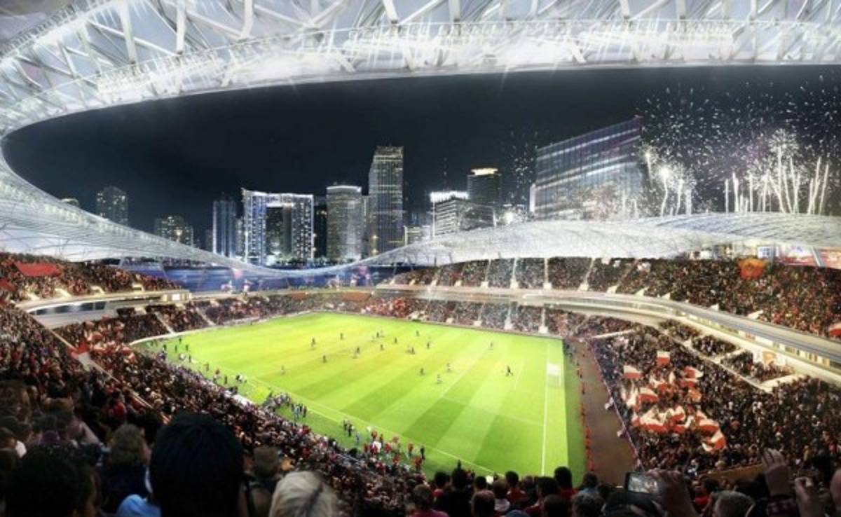 Beckham acuerda construir estadio de su equipo junto al de los Miami Heat