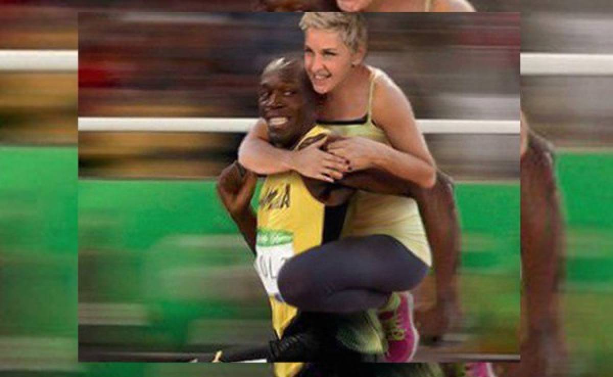 Ellen DeGeneres es criticada por twit de Usain Bolt considerado racista