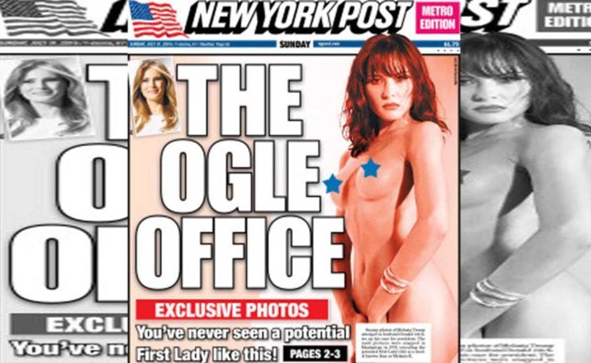 RESUMEN DE NOTICIAS: Publican fotos de la esposa de Donald Trump desnuda