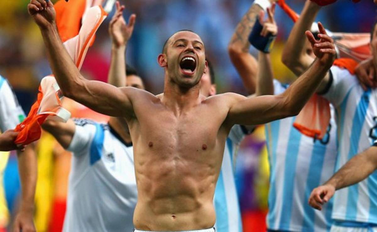 Javier Mascherano: 'Ya estoy cansado de comer tanta m...'