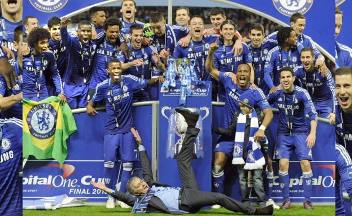 Mourinho, protagonista de la foto del día en Inglaterra