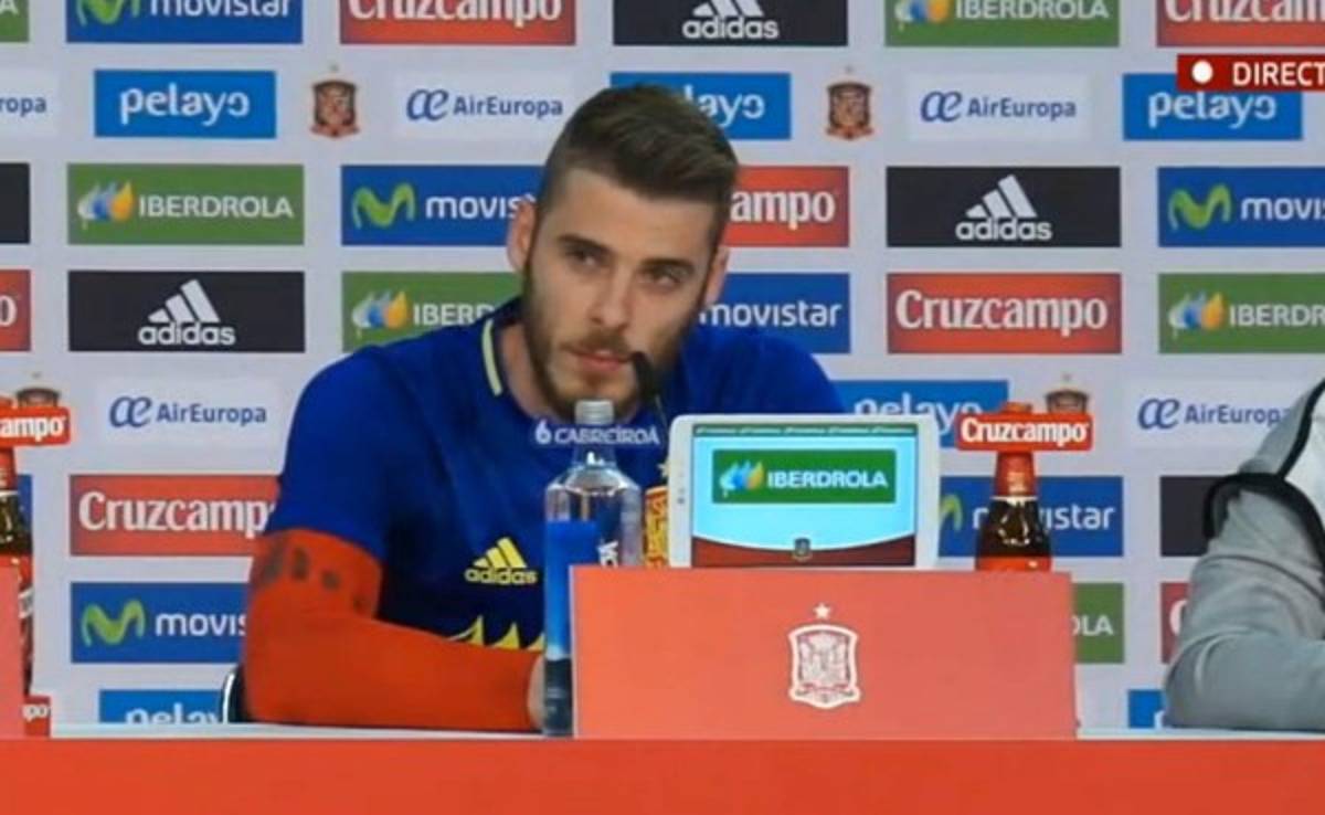 David de Gea habla por implicación en escándalo sexual: 'Es falso, estoy tranquilo'