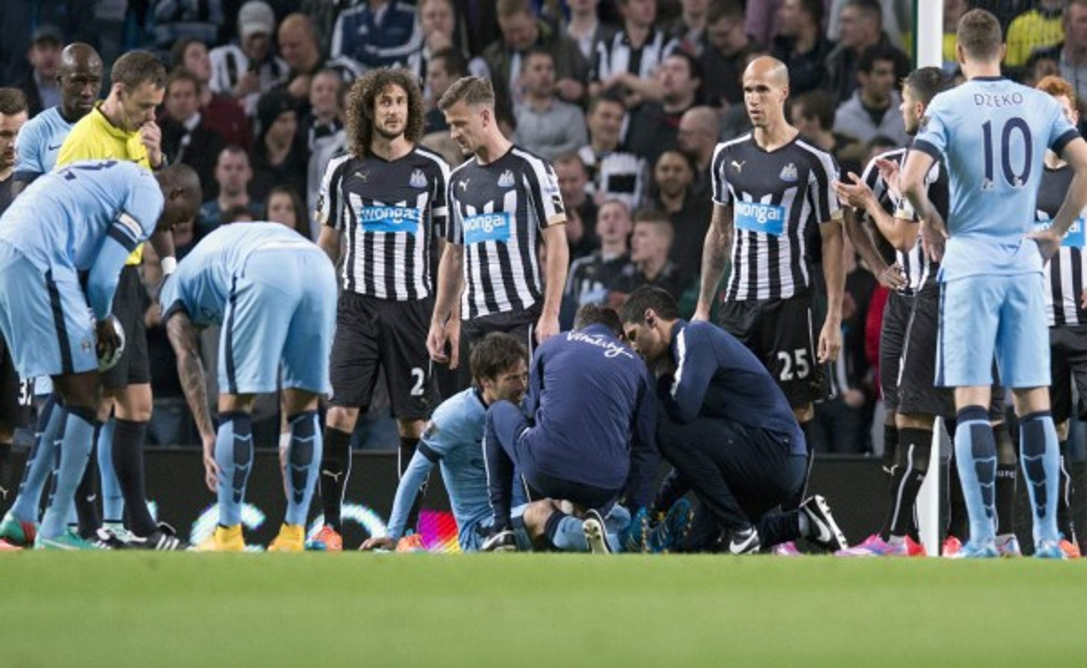 Manchester City pierde al 'Chino' Silva por un mes