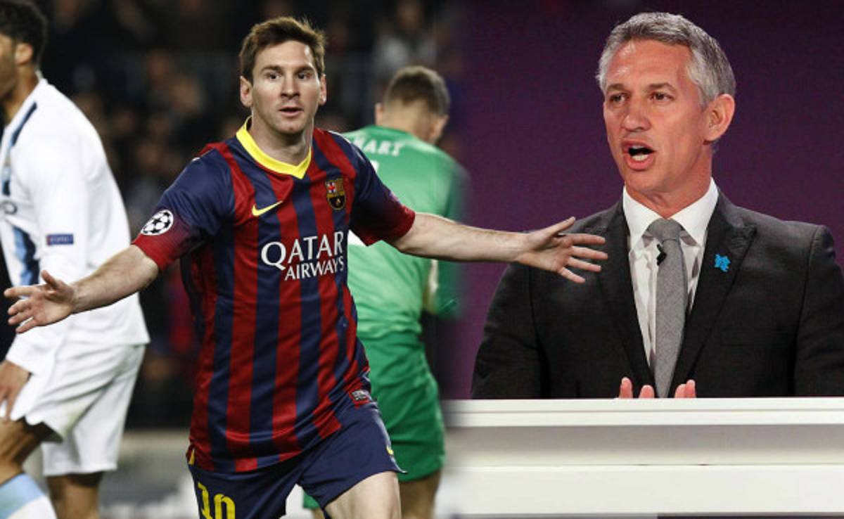 La confesión de Lineker: 'Messi hace que me dé cuenta qué tan mi.... que era yo'