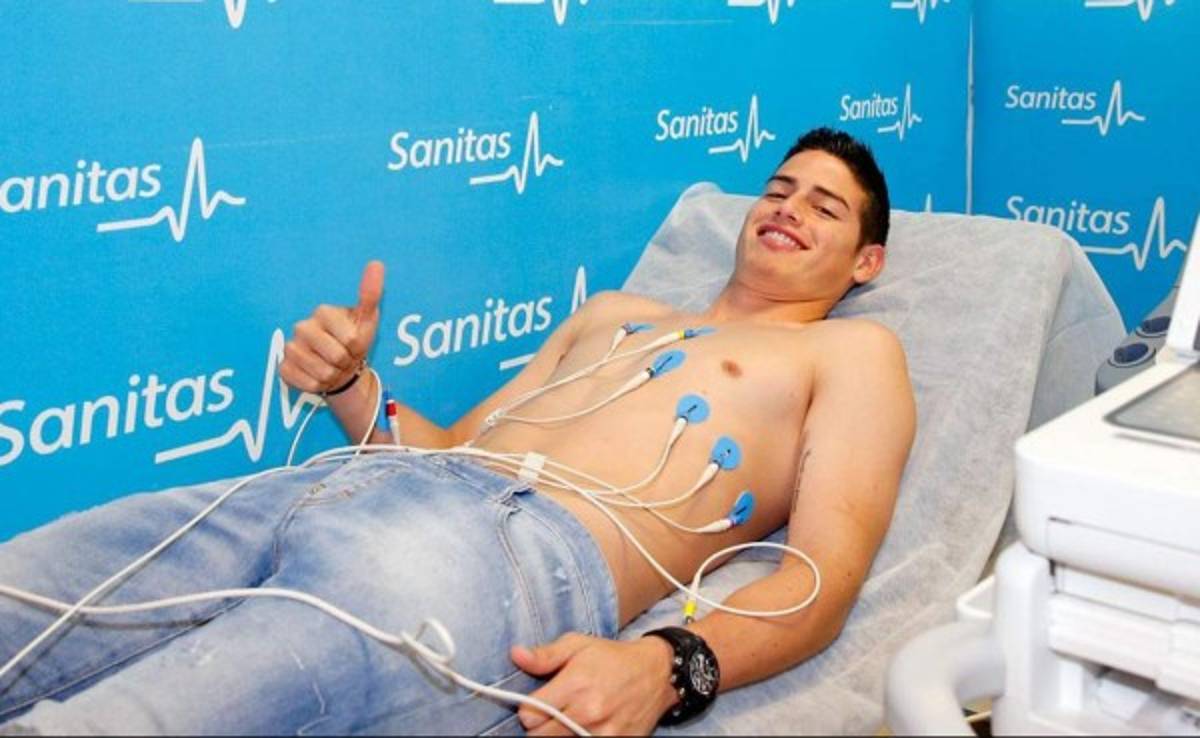 James Rodríguez, tercer colombiano que llega al Real Madrid