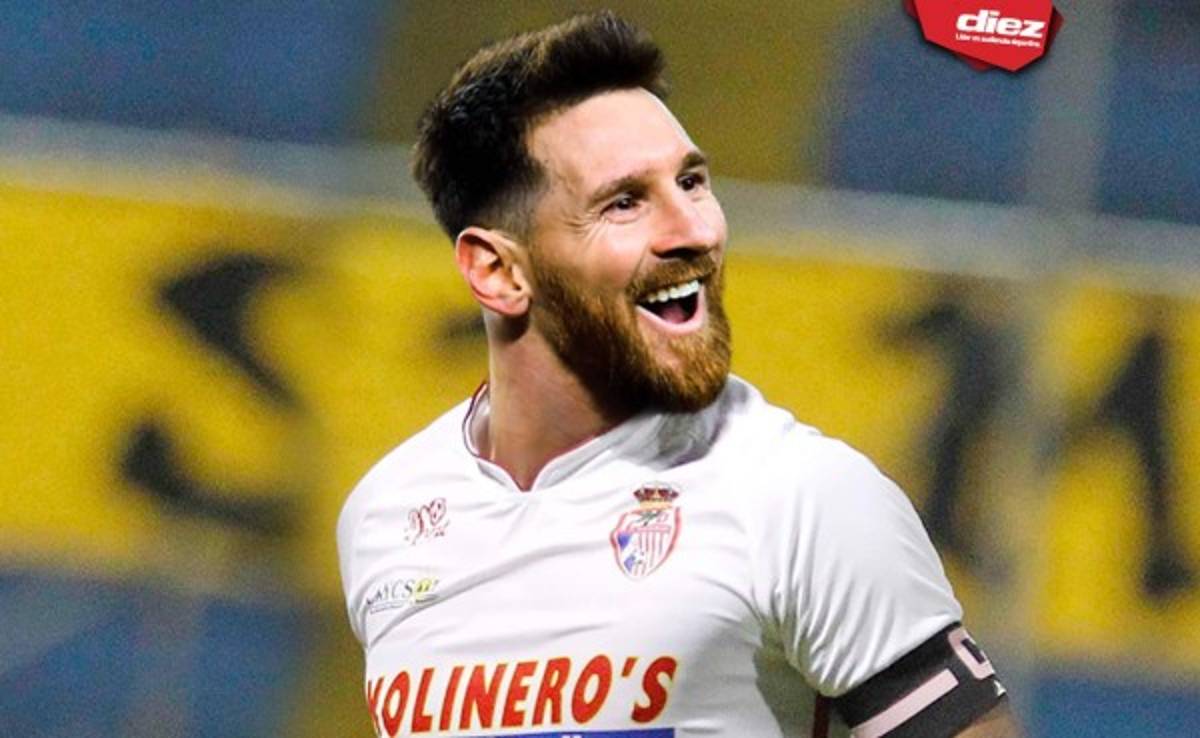 Así lucen Messi y Cristiano Ronaldo 'jugando' en la Liga Nacional de Honduras