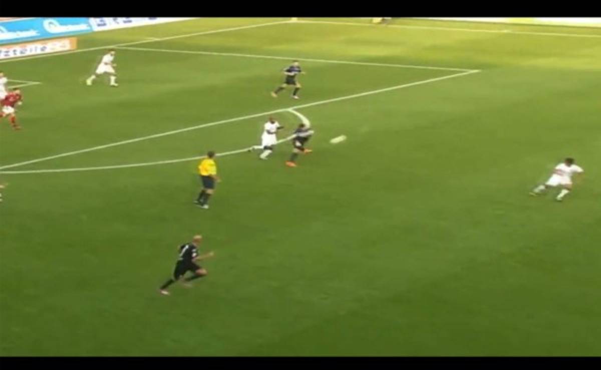 VIDEO: Golazo en la Bundesliga de más de 80 metros