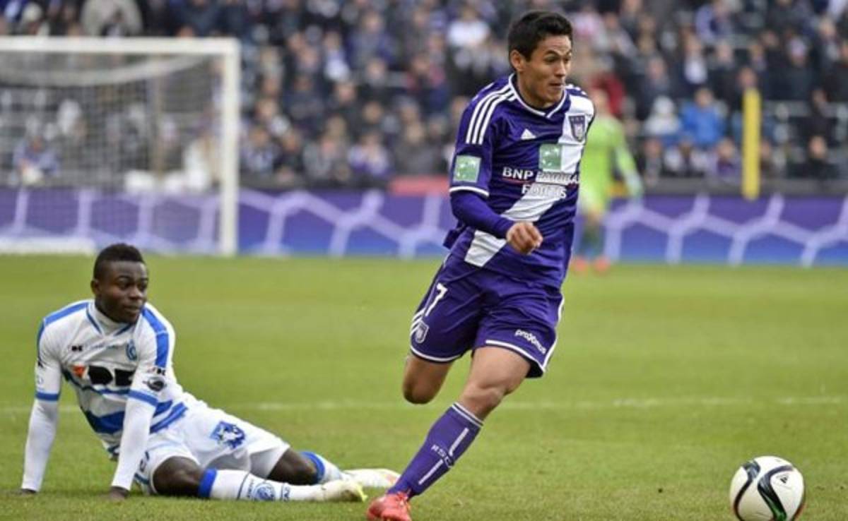 Andy Najar reaparece en derrota del Anderlecht ante el KAA Gent