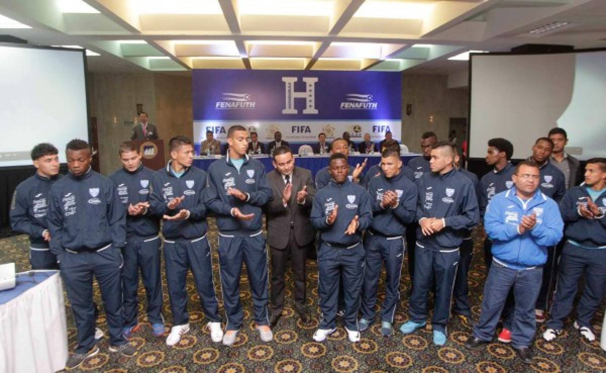 Fenafuth homenajea a la Selección Sub-20 Mundialista de Honduras