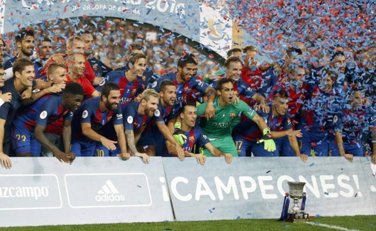 Barcelona se proclama campeón de la Supercopa de España al vencer al Sevilla