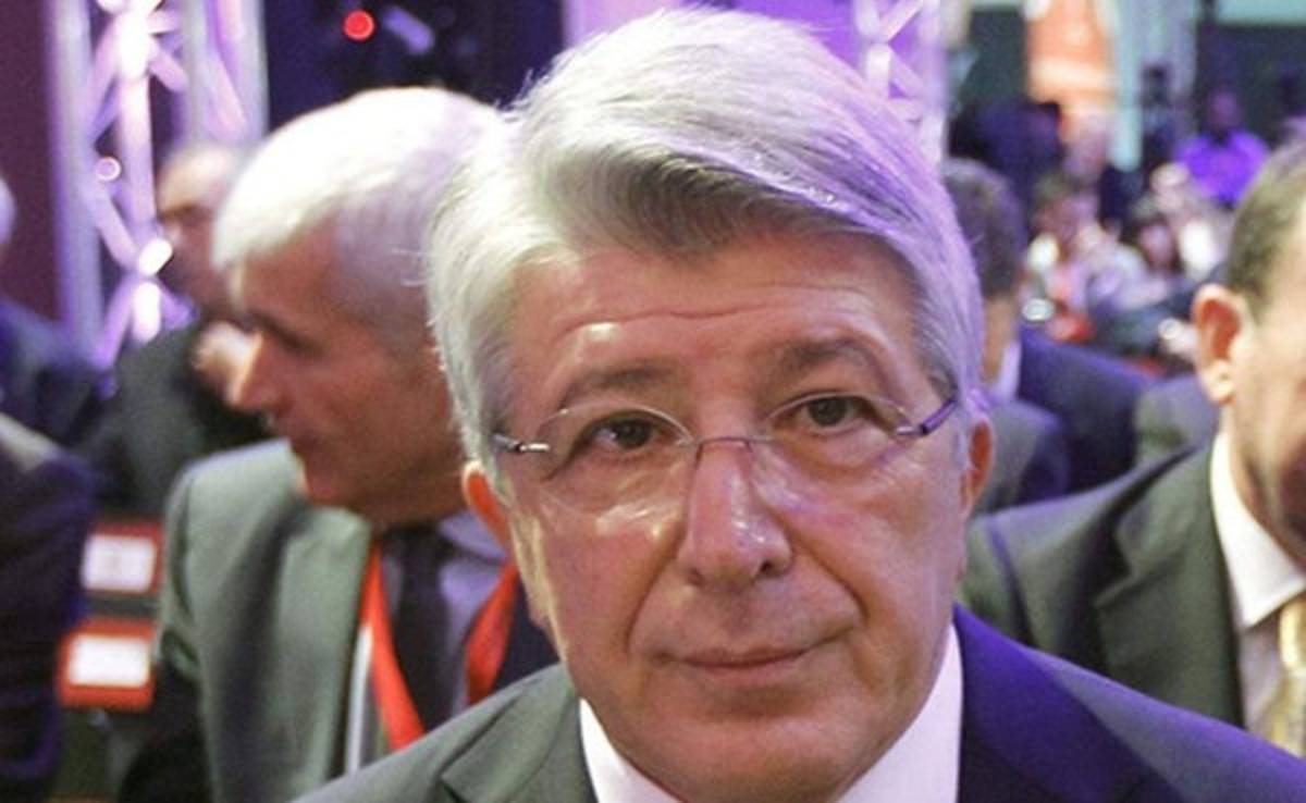 Presidente del Atlético: 'Ha ganado el que más suerte ha tenido'