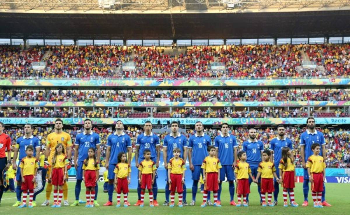 Jugadores de Grecia renuncian a sus primas en el Mundial