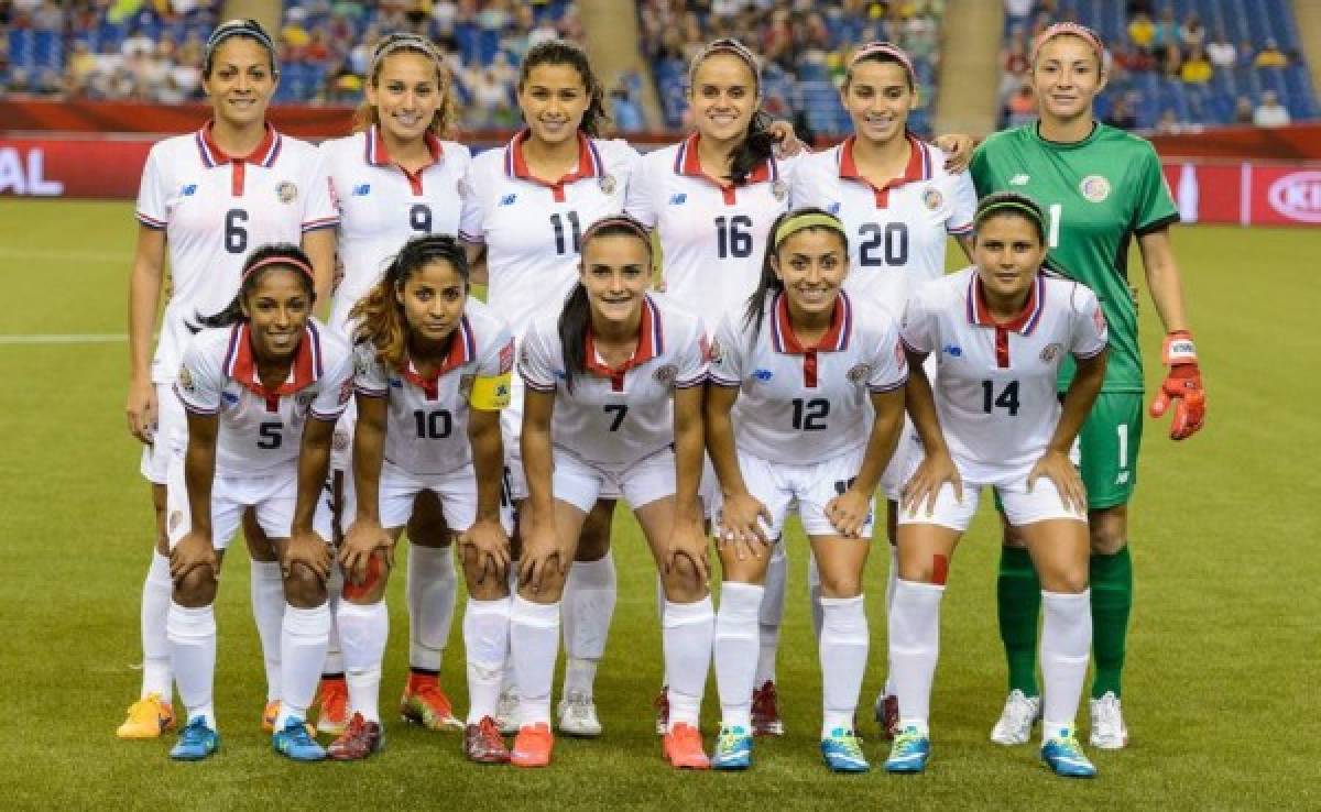 Costa Rica, la selección femenina mejor ubicada de Centroamérica