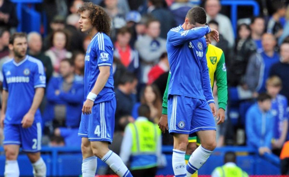 Chelsea fracasó con el Norwich y dice adiós al título