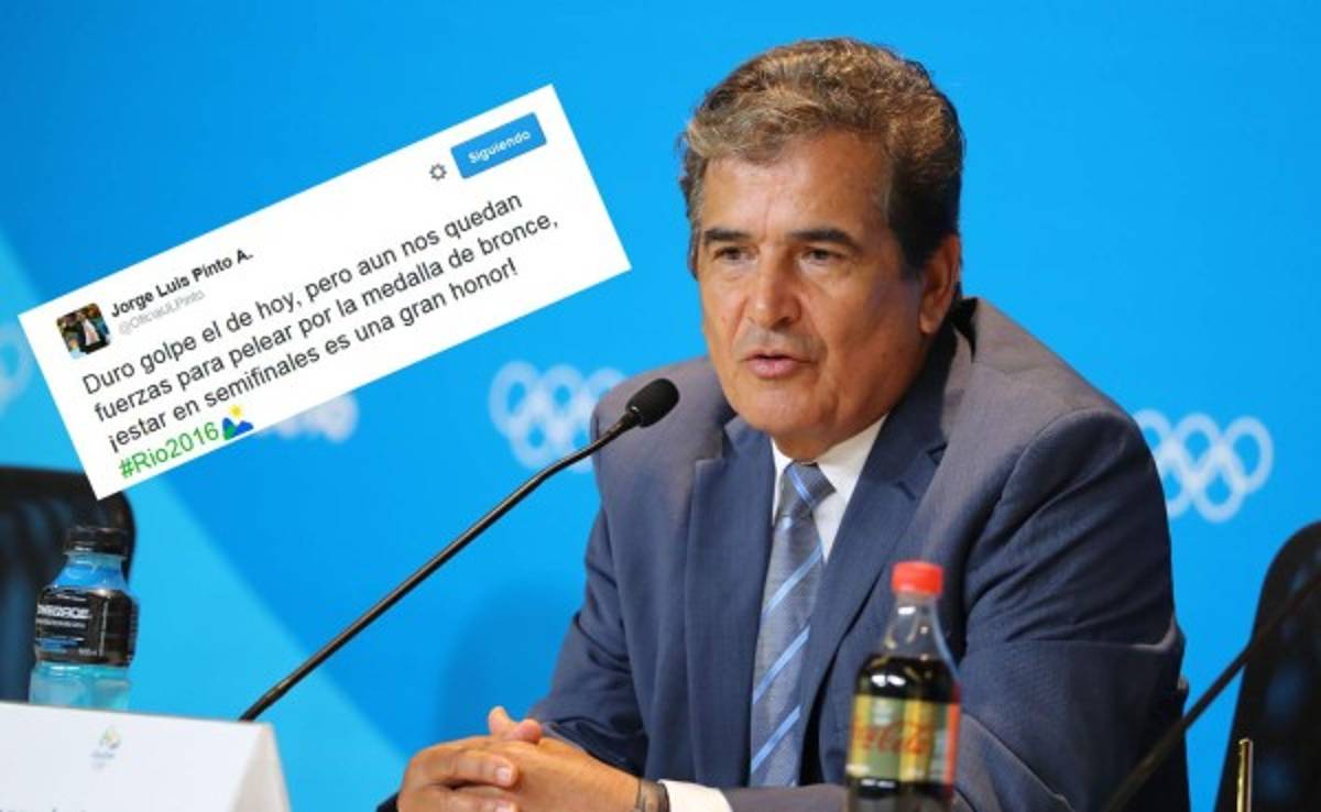 El alentador mensaje de Jorge Luis Pinto en Twitter tras la derrota ante Brasil