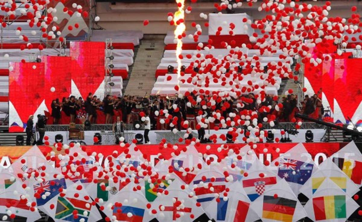 Así fue la discreta inauguración del mundial Sub-17 de Chile