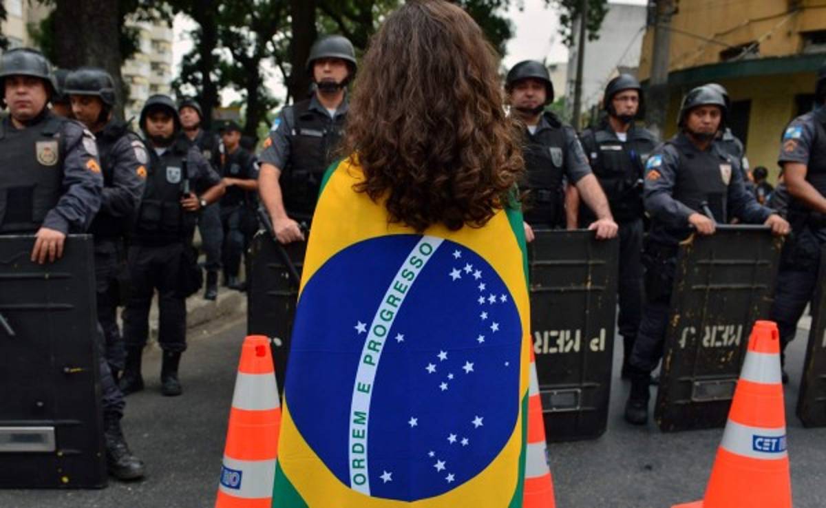 Protestas y violencia desafían la seguridad del mundial de Brasil