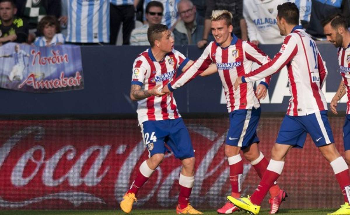 Atlético de Madrid empató con el Málaga con polémica arbitral