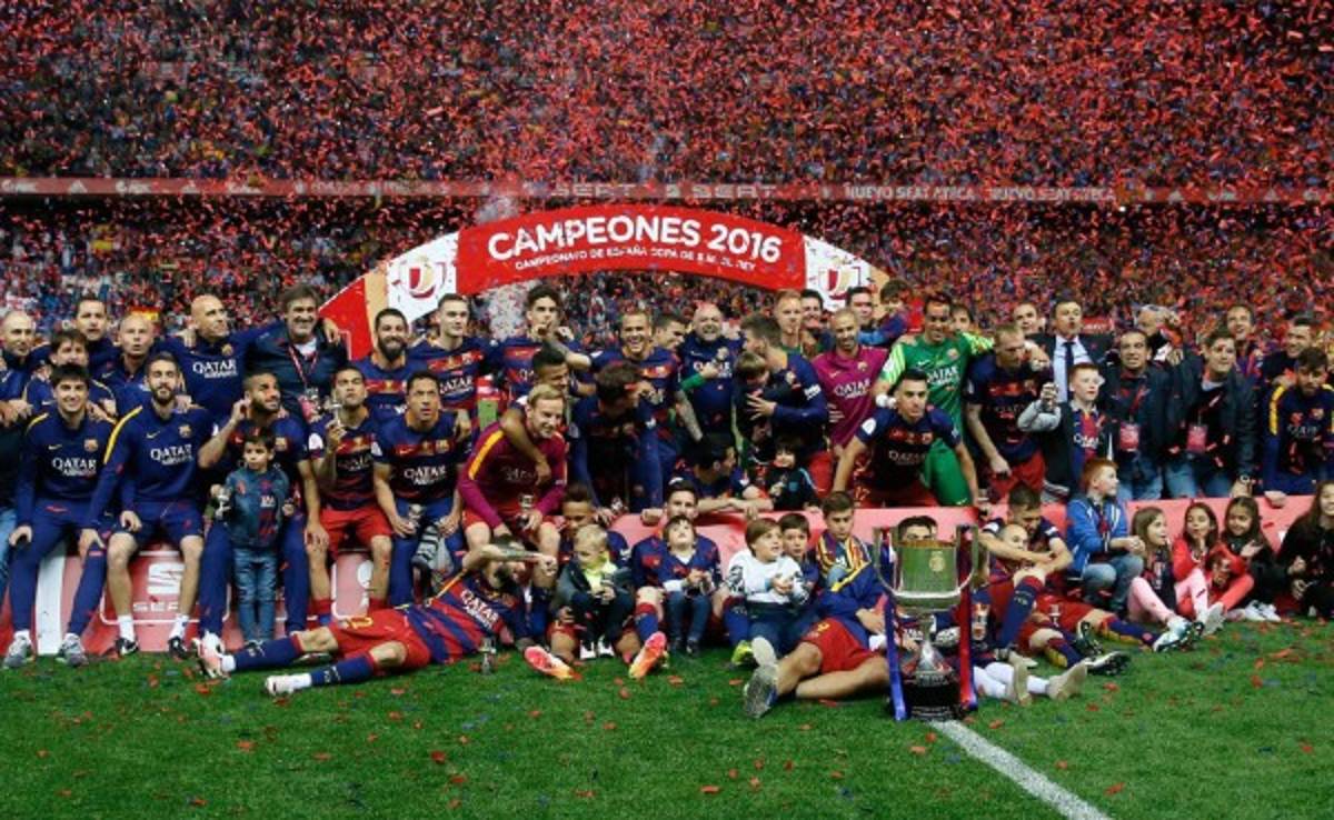 Barcelona se corona Bicampeón de la Copa del Rey al vencer al Sevilla