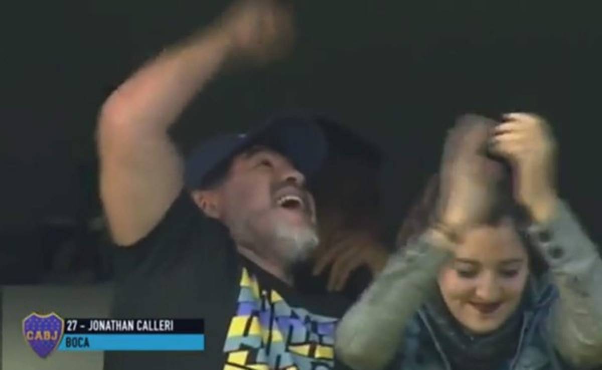 VIDEO: Maradona se vuelve loco con el golazo de rabona de Calleri