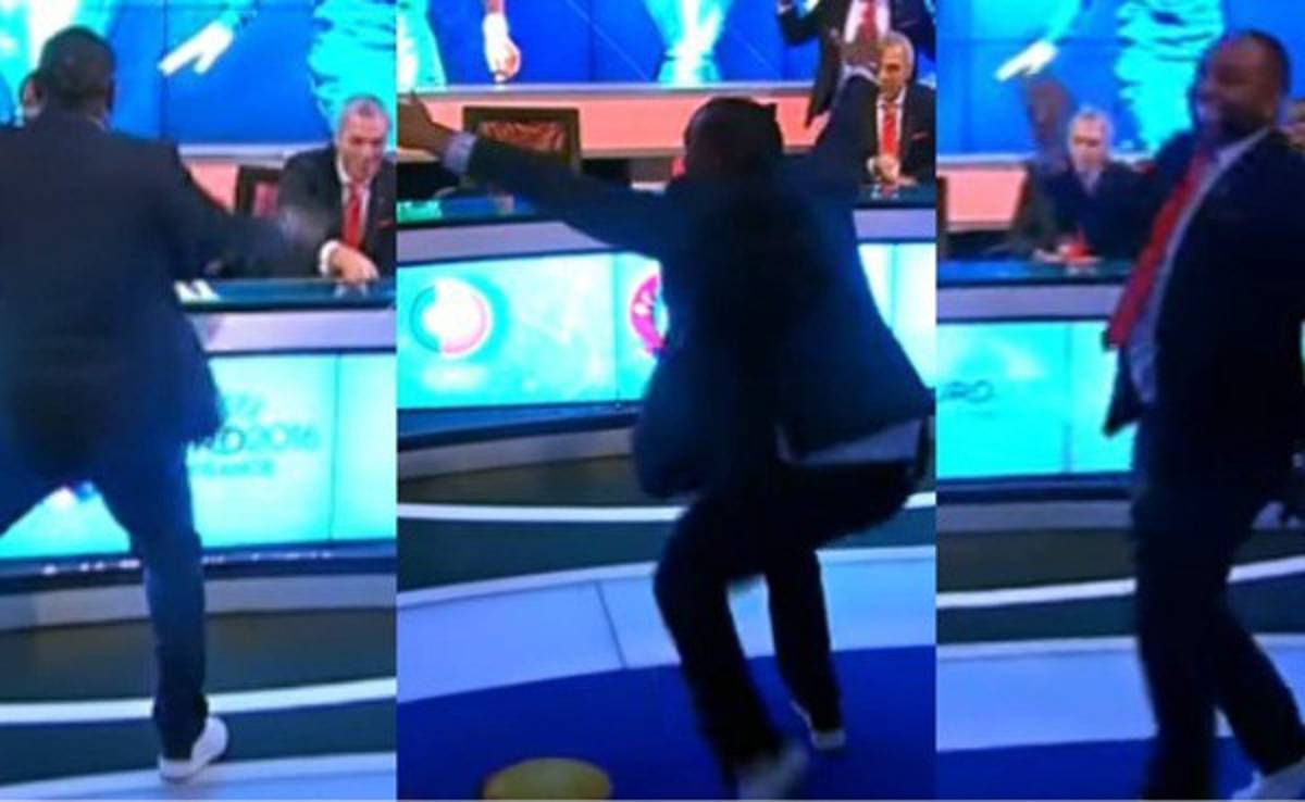 VIDEO: La loca celebración del exjugador sudafricano McCarthy con el gol de Éder