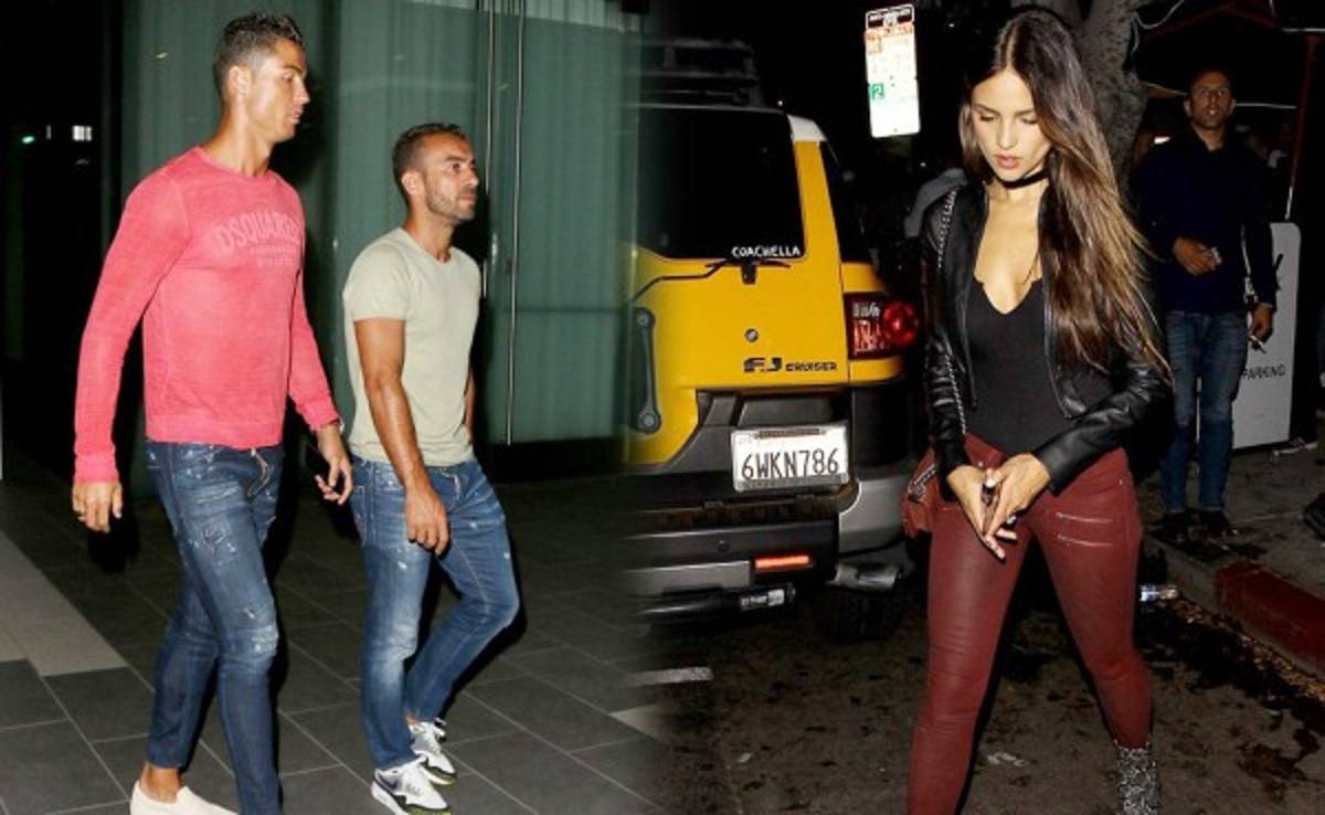 Cristiano Ronaldo y la mexicana Eiza