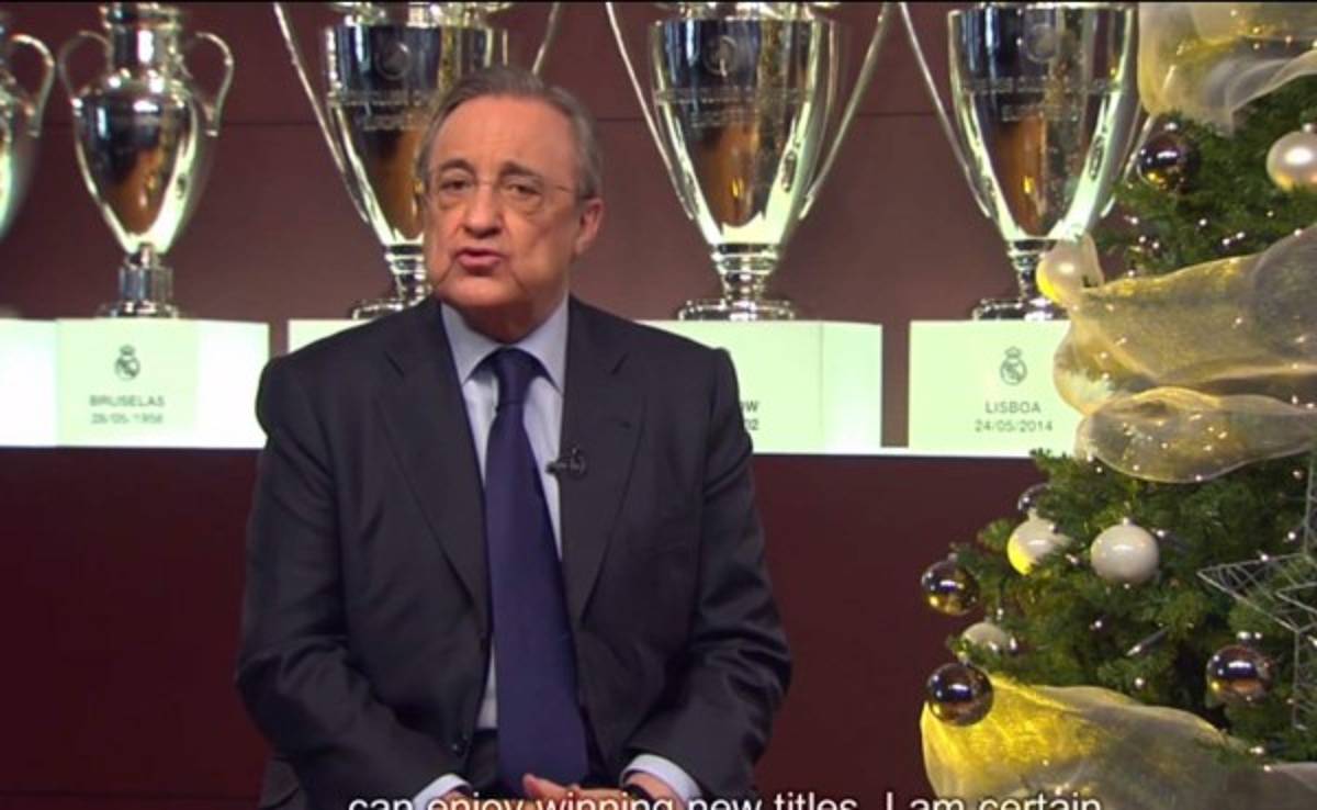 Florentino Pérez: 'Estoy seguro de que vendrán nuevo títulos'