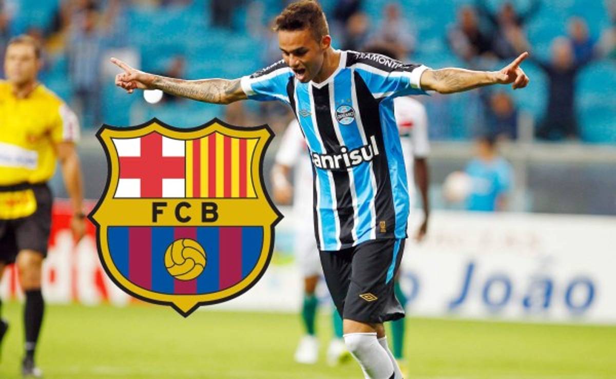 Luan, el elegido para ser el cuarto delantero del Barcelona