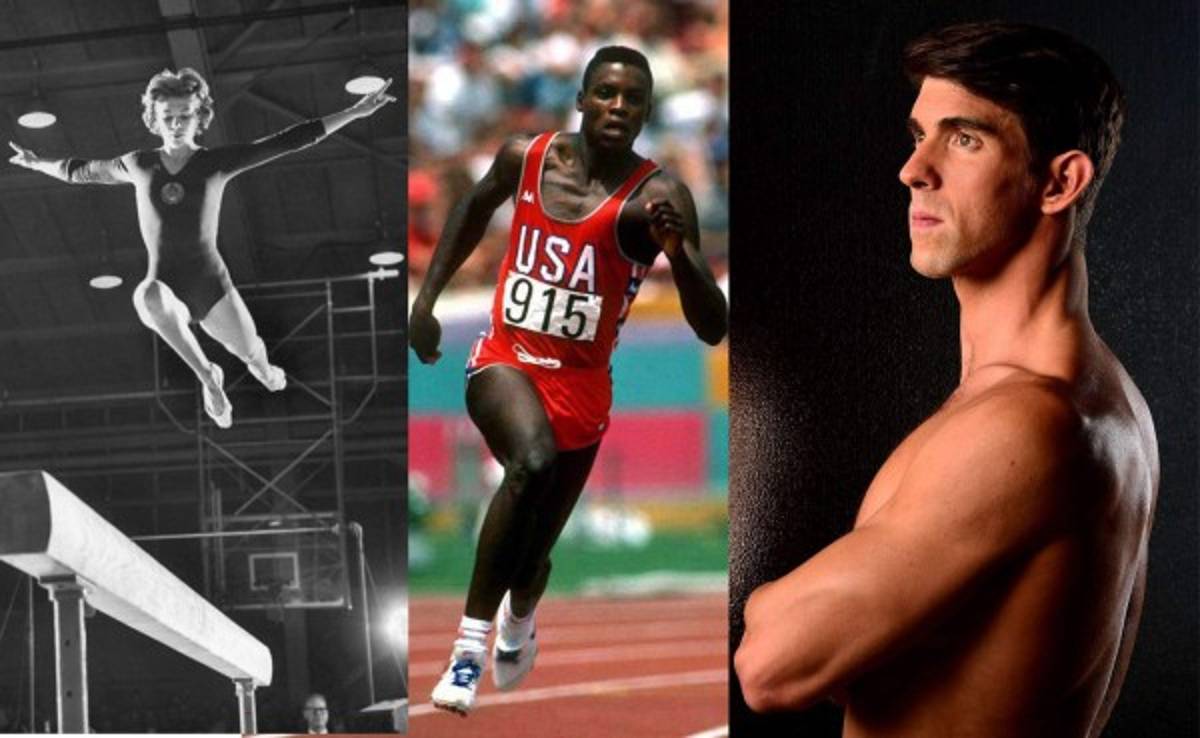 Los máximos ganadores de medallas en la historia de los Juegos Olímpicos