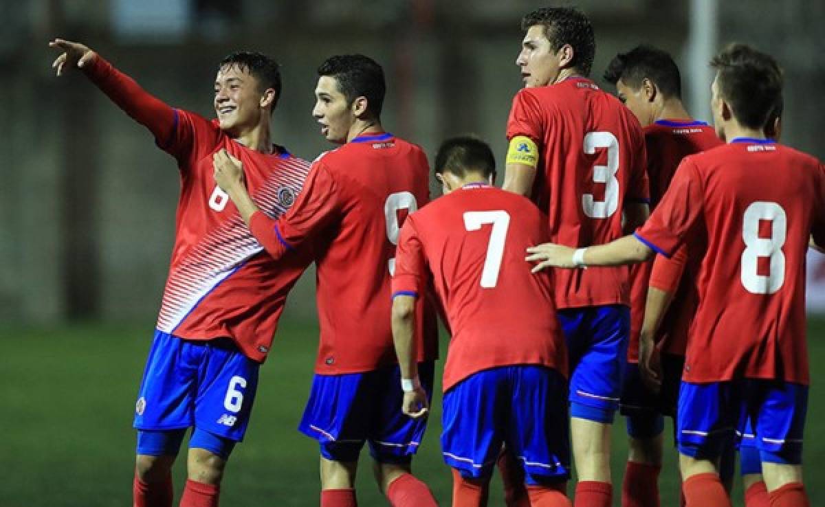 Costa Rica ve grupo 'bonito' con Alemania, Irán y Guinea en Mundial Sub'17
