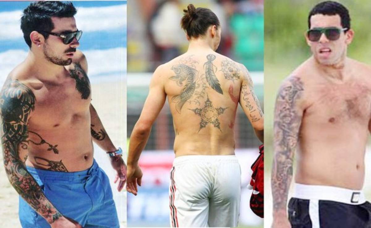 Top de los futbolistas más tatuados del mundo
