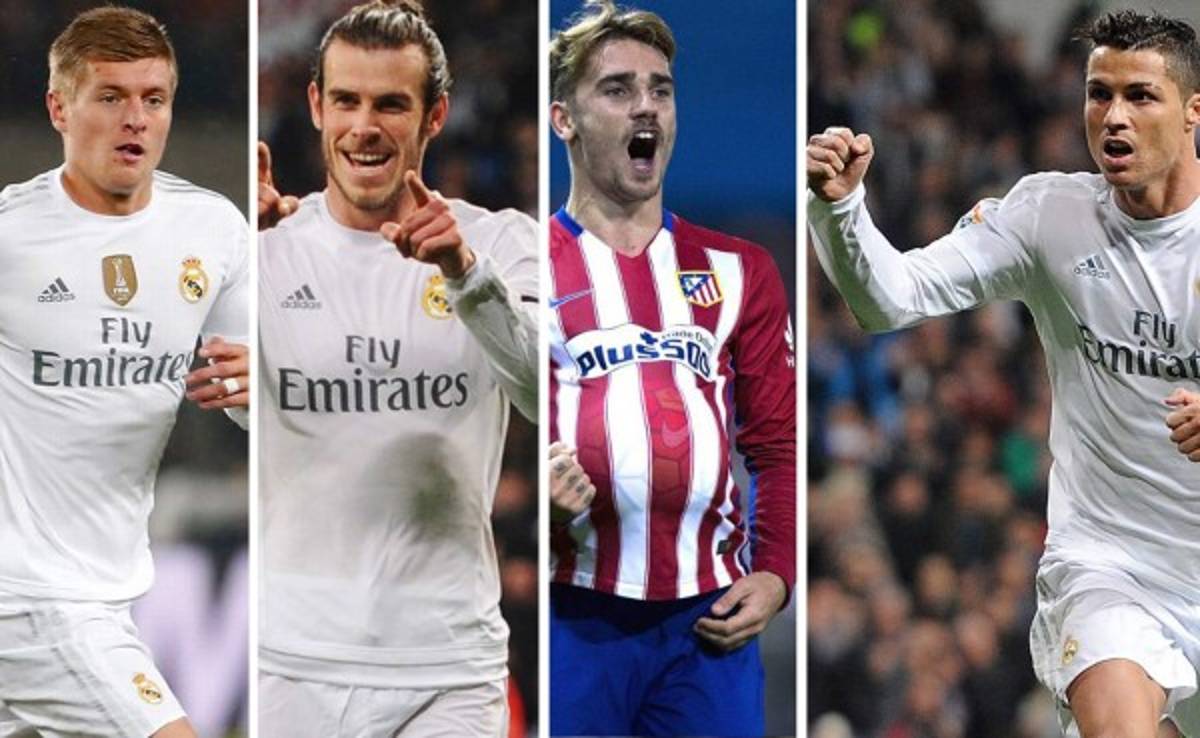 Los primeros cuatro aspirante al Balón de Oro son de Madrid