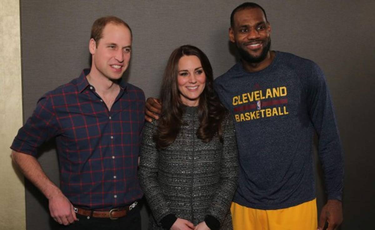 VIDEO: El pecado de Lebron James con la princesa Kate Middleton