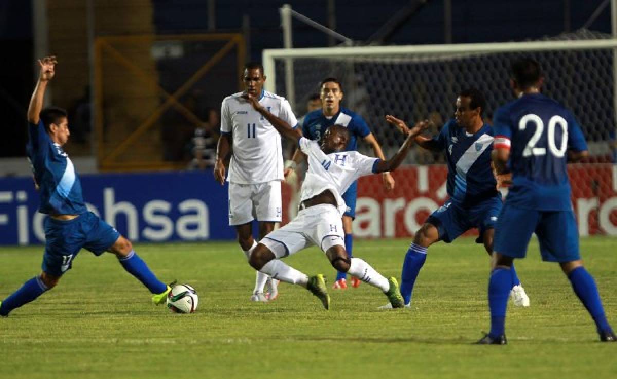 Honduras no pasó del empate frente al Guatemala