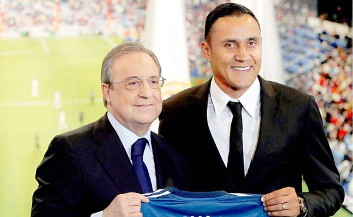 Florentino: 'Ni tengo que pedirle perdón a Keylor Navas ni él a mi'