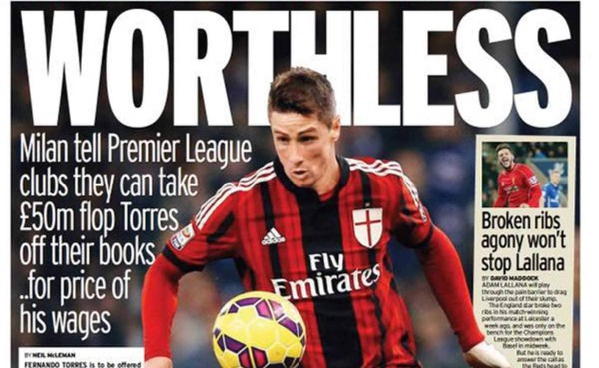 En Inglaterra tildan de inútil al Niño Torres