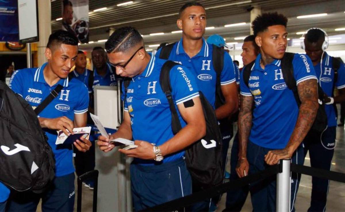 La Selección de Honduras ya vuela a Sudamérica