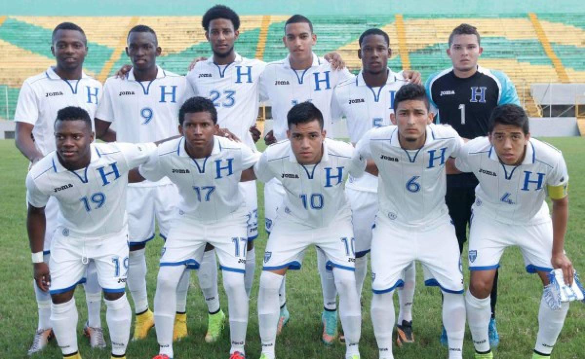 Los convocados de la selección Sub-20 de Honduras para gira por Austria