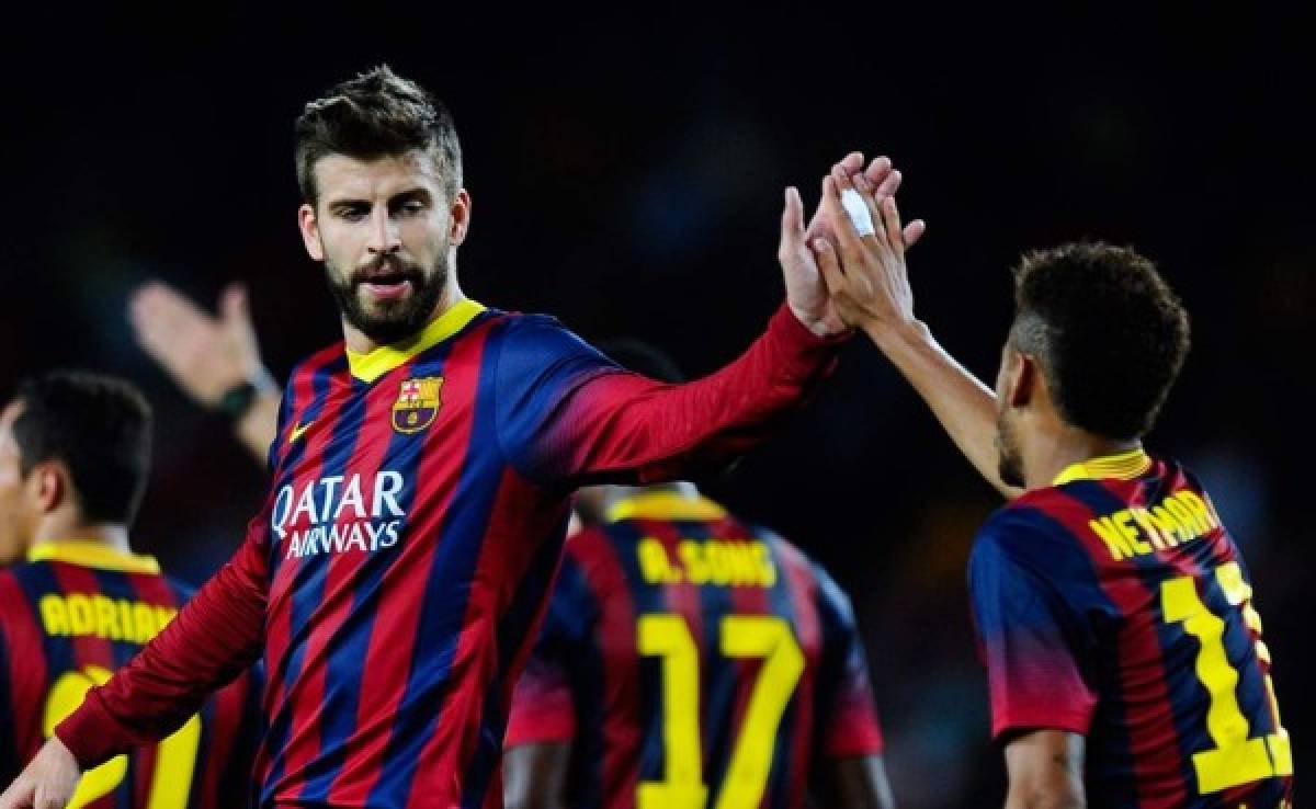 Alba, Pique y Neymar entran en la convocatoria del Barcelona