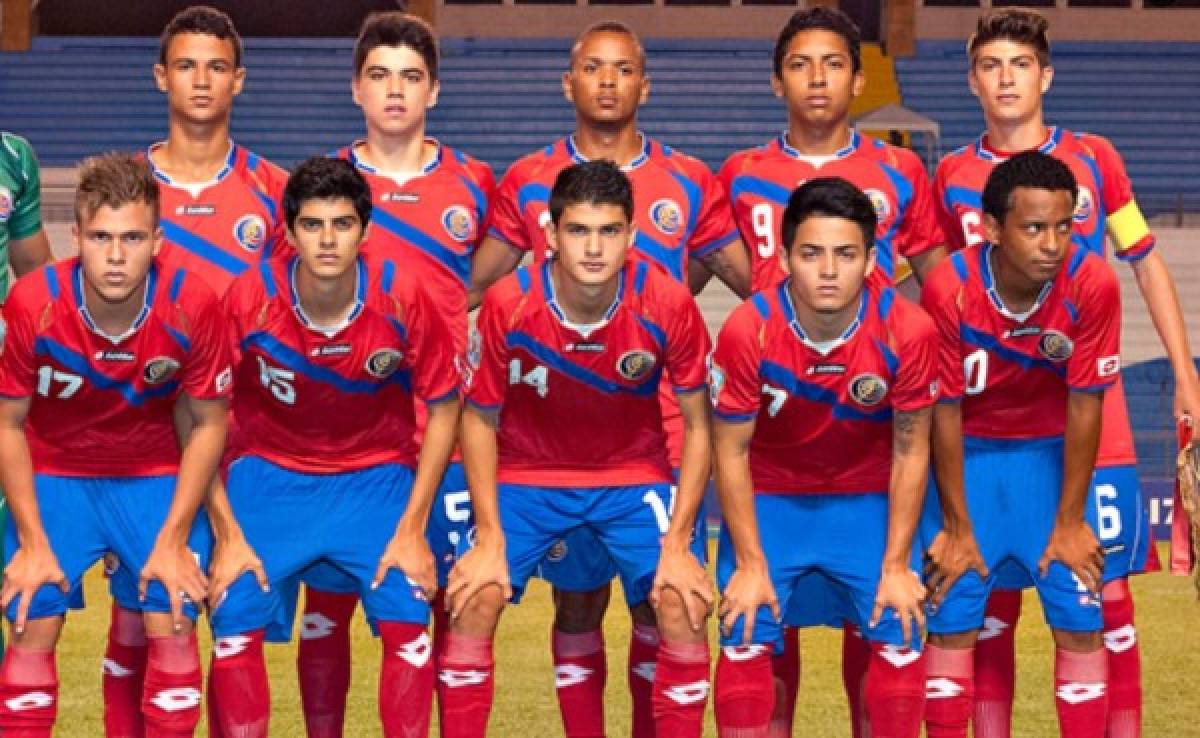 Capitán Sub-17 de Costa Rica sería vendido al Manchester United