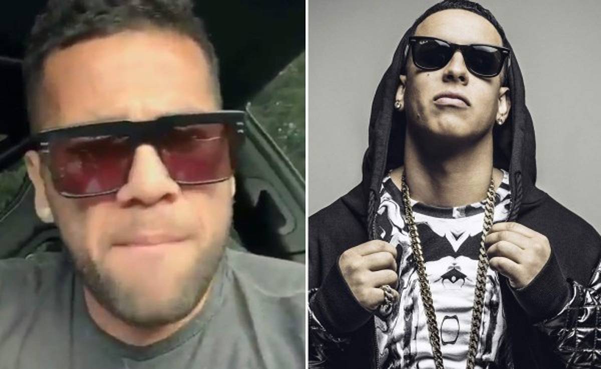 Dani Alves al estilo de Daddy Yankee con el 'Shaky Shaky'