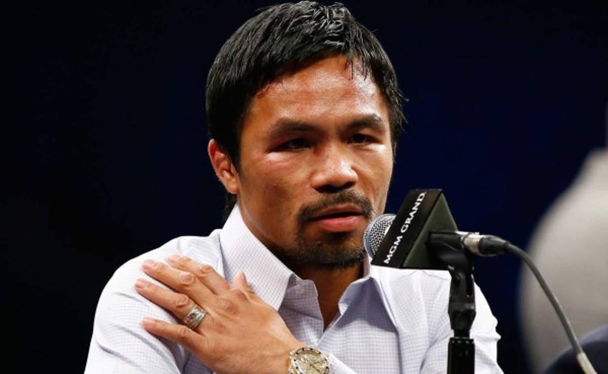 Pacquiao: 'Mayweather no hizo nada, sólo correr y correr'