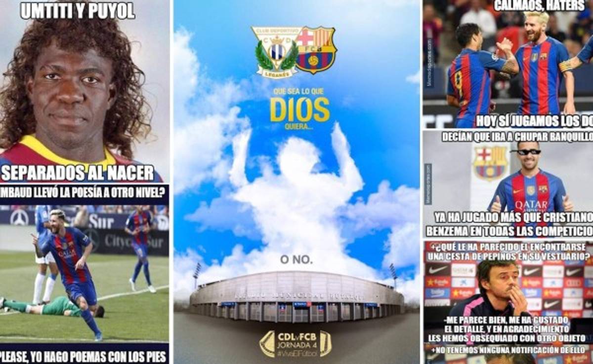 Lionel Messi y Luis Suárez son protagonistas de los divertidos memes