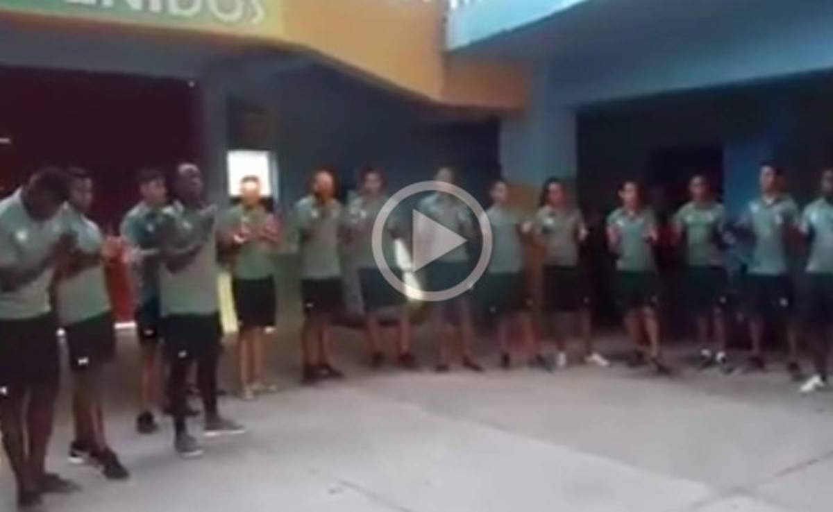 Video: El Juticalpa se motiva con alabanzas previo a medirse a Platense