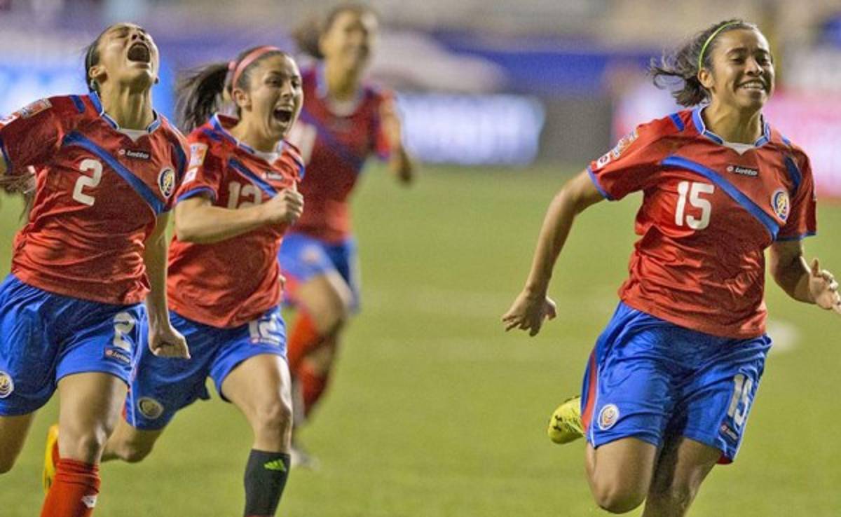 Selección femenina de Costa Rica clasifica al mundial Canadá 2015