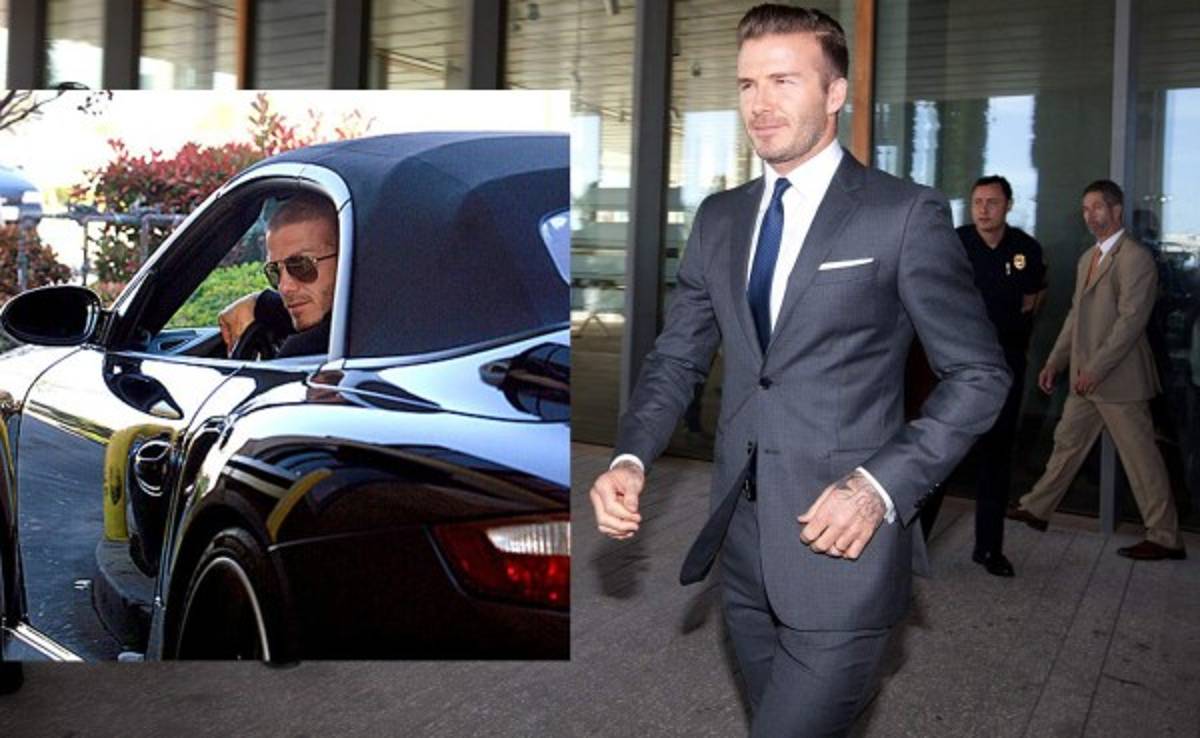 Un BMW descapotable de David Beckham, a la venta por 90 mil euros